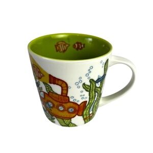 Starbucks 2010 Under The Sea Submarine 
8 oz. Coffee Cup Mug‎ Kids Sea Life